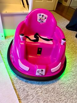 Minnie Mouse Bumper Car
