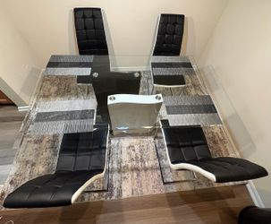 Stallings 5 Piece Modern Rectangular Dining Set By Wade Logan