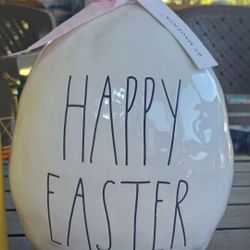 New Rae Dunn Large Easter  Egg 