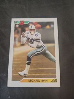 1992 Bowman Michael Irvin Football Card