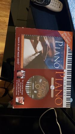Piano learning lessons