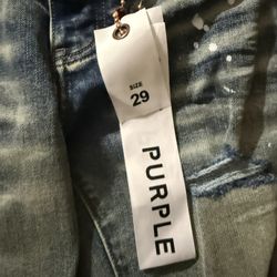 purple jeans (size 29)