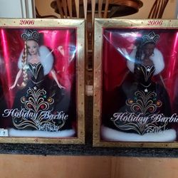 2006 Bob Mackie Holiday Barbies