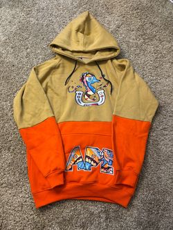Billionaire Boys Club Ice Cream Seahorse Horseshoe Colorblock Hoodie Men Size XL