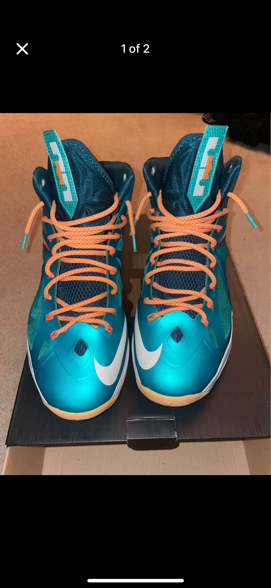 Lebron 10 Miami Dolphins