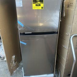 Brand New Stainless Steel Double Door Refrigerator Worth 740