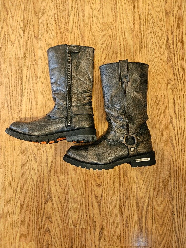 Milwaukee leather boots