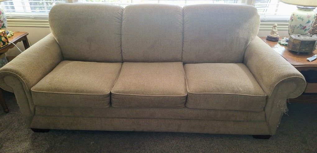 LaZBoy Sofa & Matching Rocking Chaise Recliner
