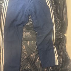 Adidas Mens Navy and Blue Joggers