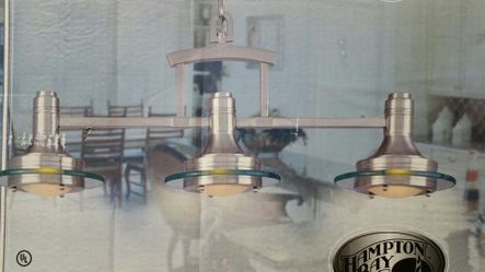 Island fixture & Ceiling Fan