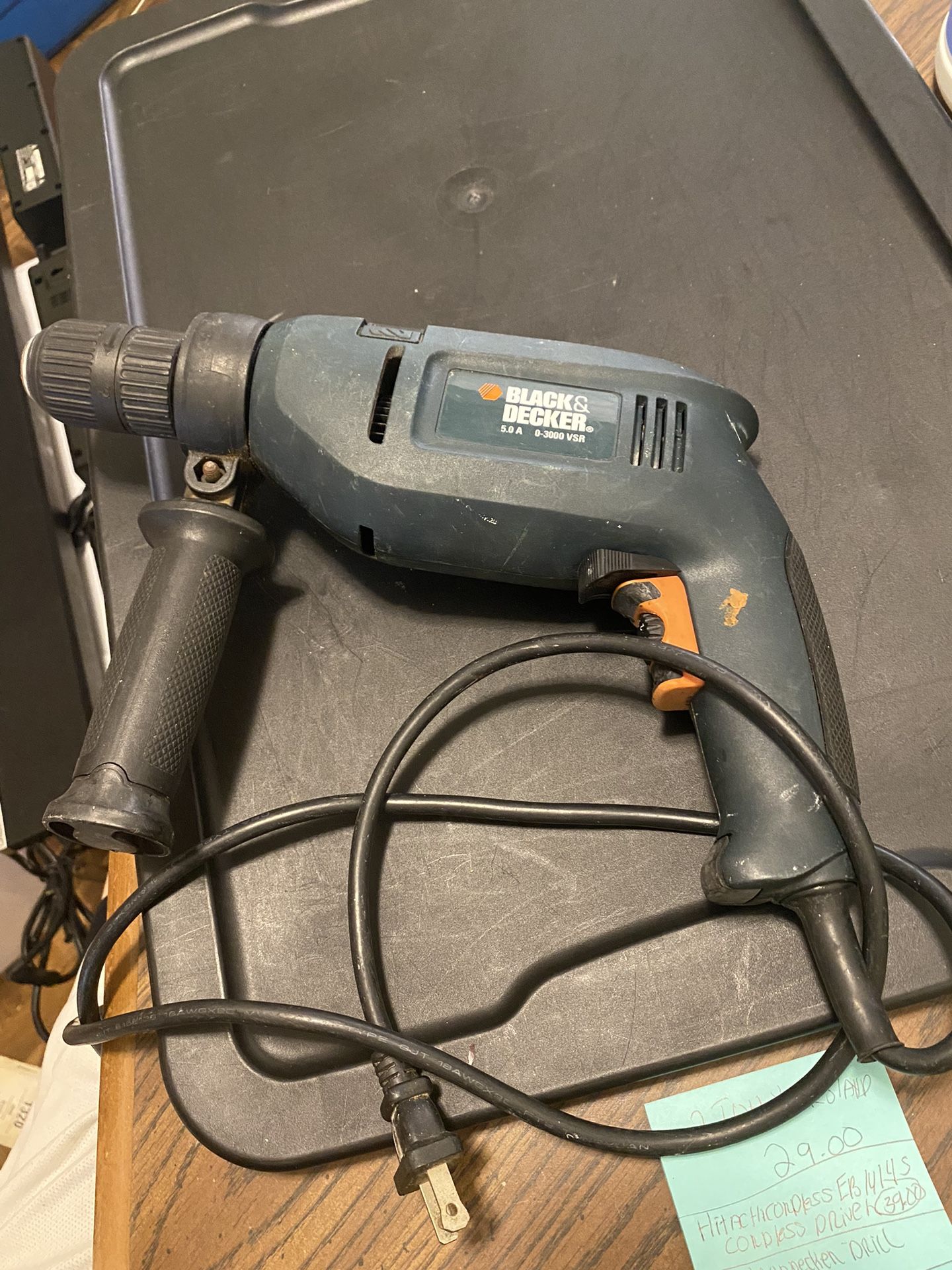 black and decker drill