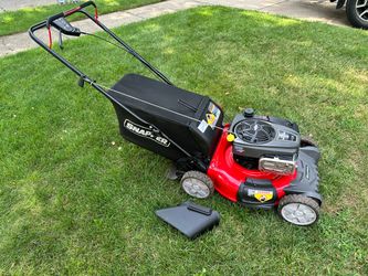 Snapper 🔴 7.75 hp self propelled (rwd) bagger/mulcher/side discharge lawn mower