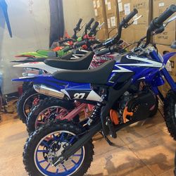 Dirtbike New 50cc Off Road Gas Motorcycle $380