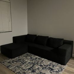 BLACK COUCH NEED GONE IMMEDIATELY 