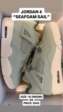 JORDAN 4 SEAFOAM