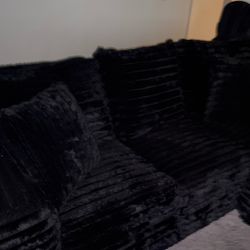Suede Couches 