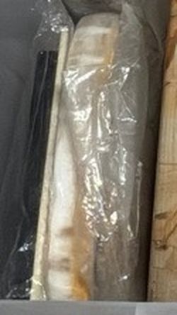 Wrapped Rectangular Marble Stone Piece
