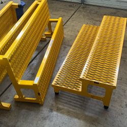 Metal’ Machine Shop Steps ‘ 4FT” New