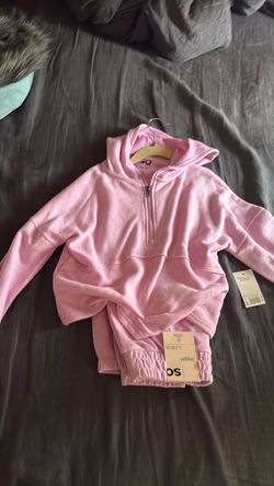 Girls clothes jogger set 10/12