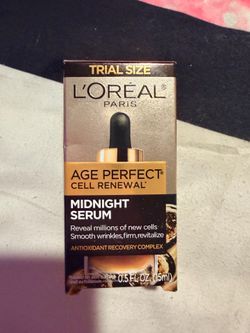 L’Oréal Paris age perfect cell renewal midnight serum trial size