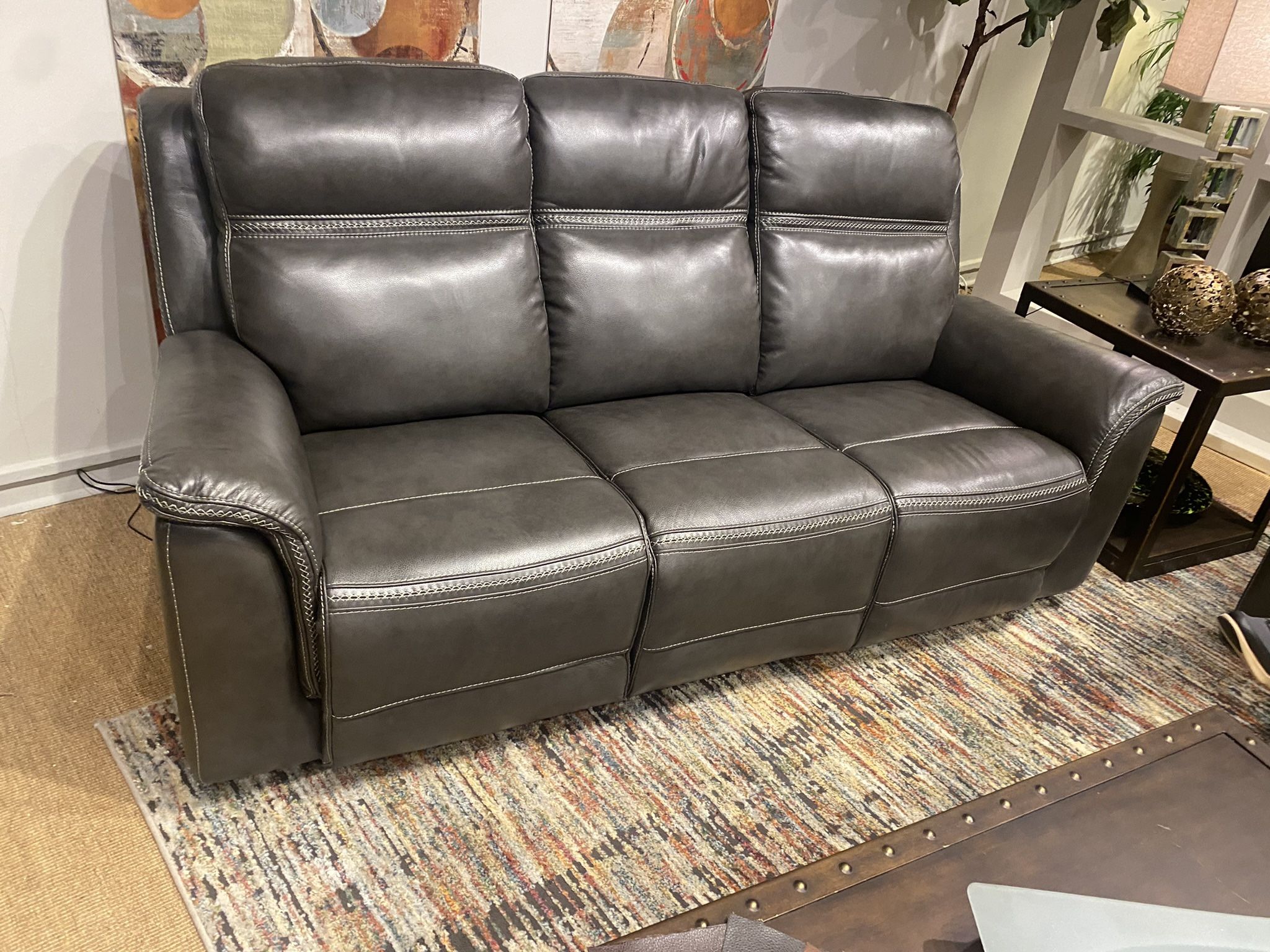 Sofa Leather Reclining