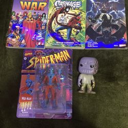 Marvel Comics and Toys Bundle