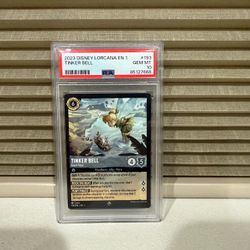 PSA 10 Tinker Bell Giant Fairy