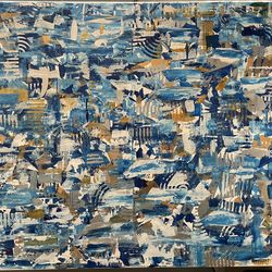 36x48” Canvas abstract Art