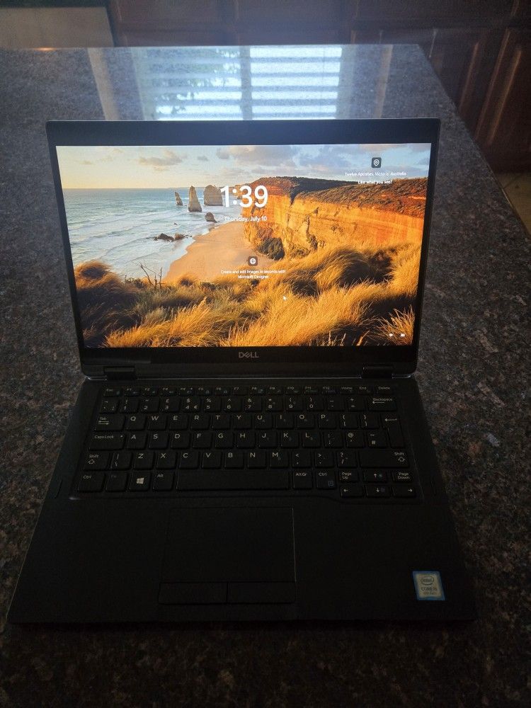 Dell Latitude 7390 2‑in‑1 – i5‑8350U, 8 GB RAM, 256 GB SSD, 13.3″ FHD Touch, New 60 Wh Battery – Excellent
