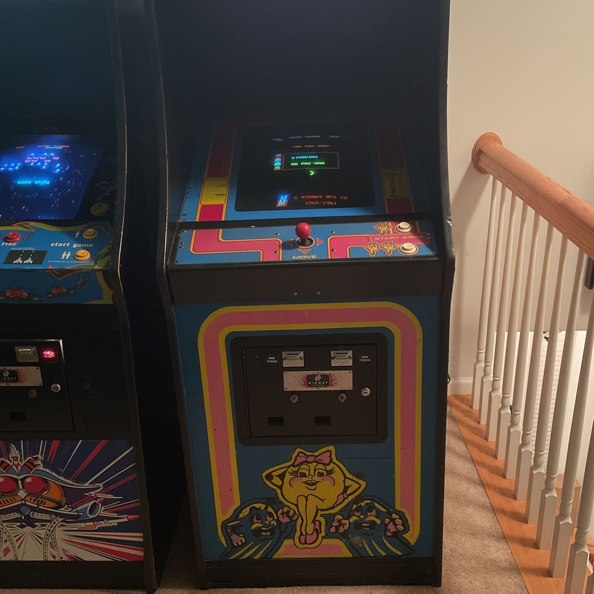 Ma Pac Man Original Arcade
