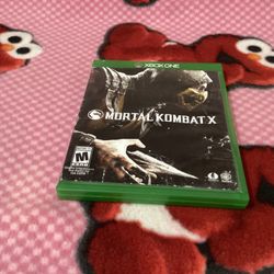 Xbox One Mortal Kombat X Game 