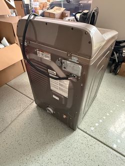 Samsung 7.4 Cu. Ft. Electric Dryer – Champagne – Steam Sanitize+ – Excellent Condition