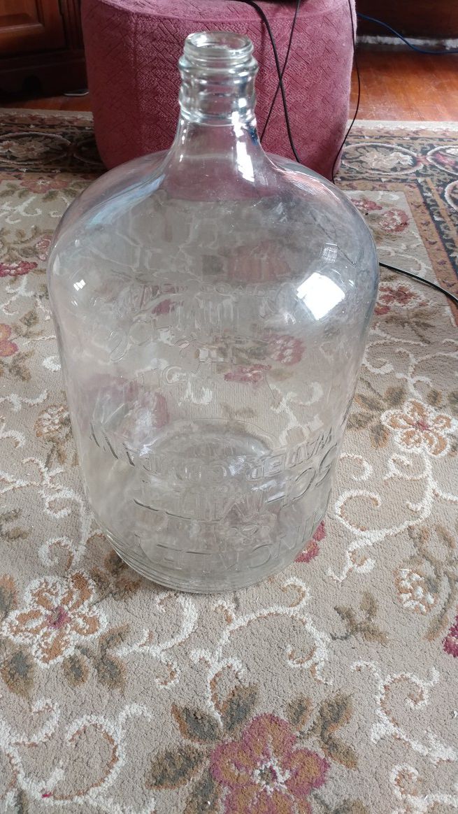 Antique Hinkley Schmidt Water Bottle