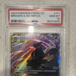 PSA 10 Machomp/ MRshdw Chinese 