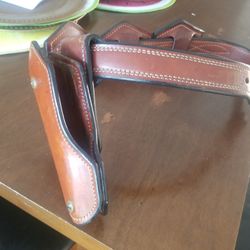 cinto 100% vaqueta buenas condiciones 