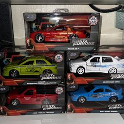 Fast and Furious Toy Cars