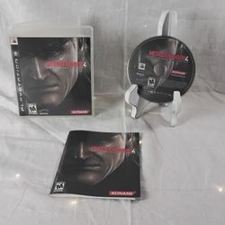 PS3 Game First Person Shooter Metal Gear Solid 4 Guns of the Patriots