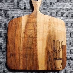 Custom Wood Burned Cutting Board