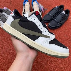 𝐎𝐧l𝐲 𝐫𝐞𝐩l𝐲 𝐨𝐧 𝐈 G : 𝐓𝐎𝐏𝐤𝐢𝐜𝐤𝐬𝟒𝟒𝟒  Jordan 1 travis scott olive 