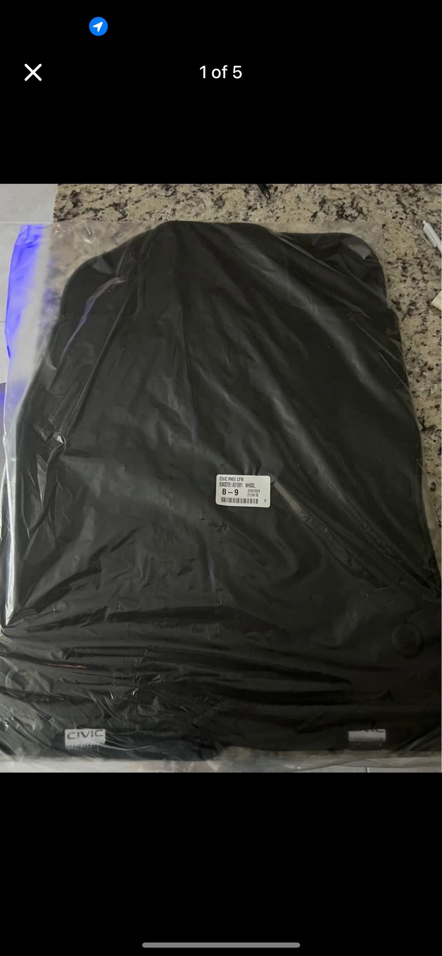 2025 Honda Civic OEM floor Mats
