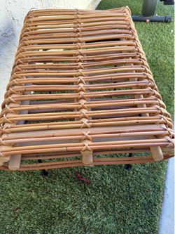 Wooden footrest