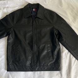 Bomber Faux Leather Jacket 