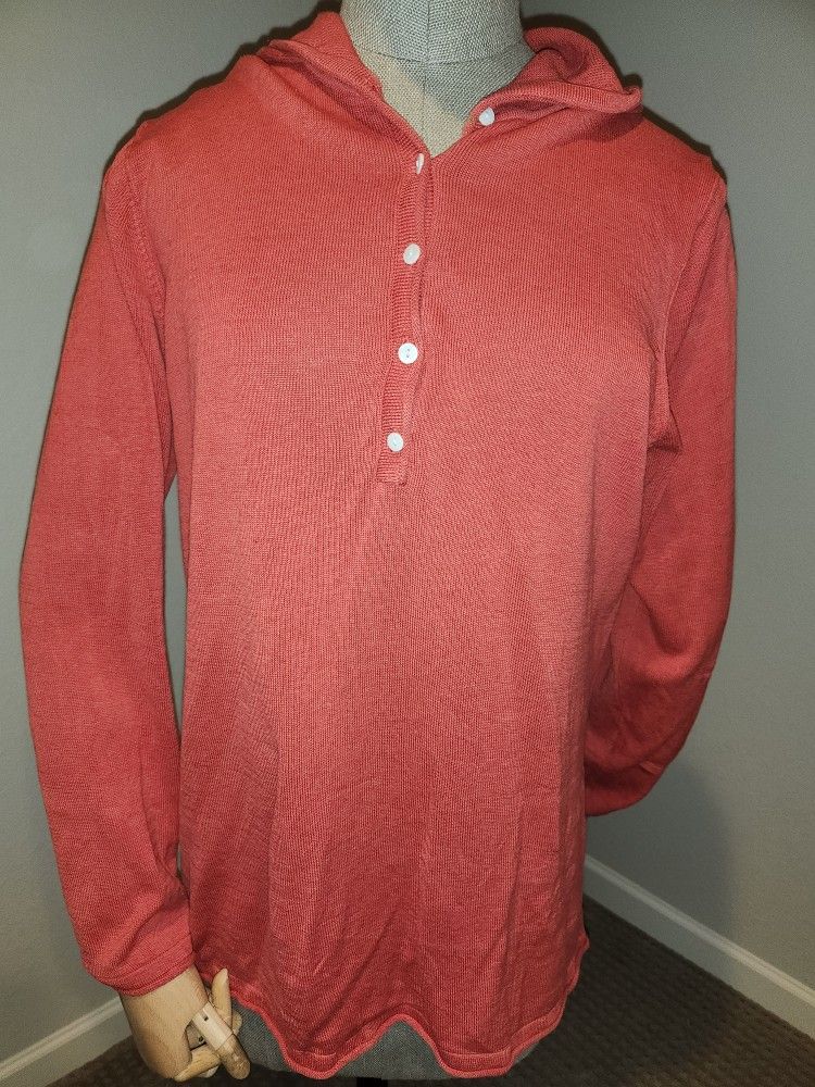 Lightweight Eddie Bauer Hoodie, Size L