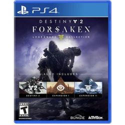 Destiny 2 Forsaken Legendary Collection PS4 Game NIB