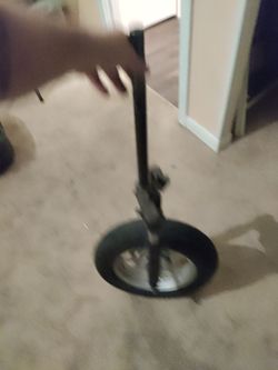 05 Honda ruckus front strut and tire