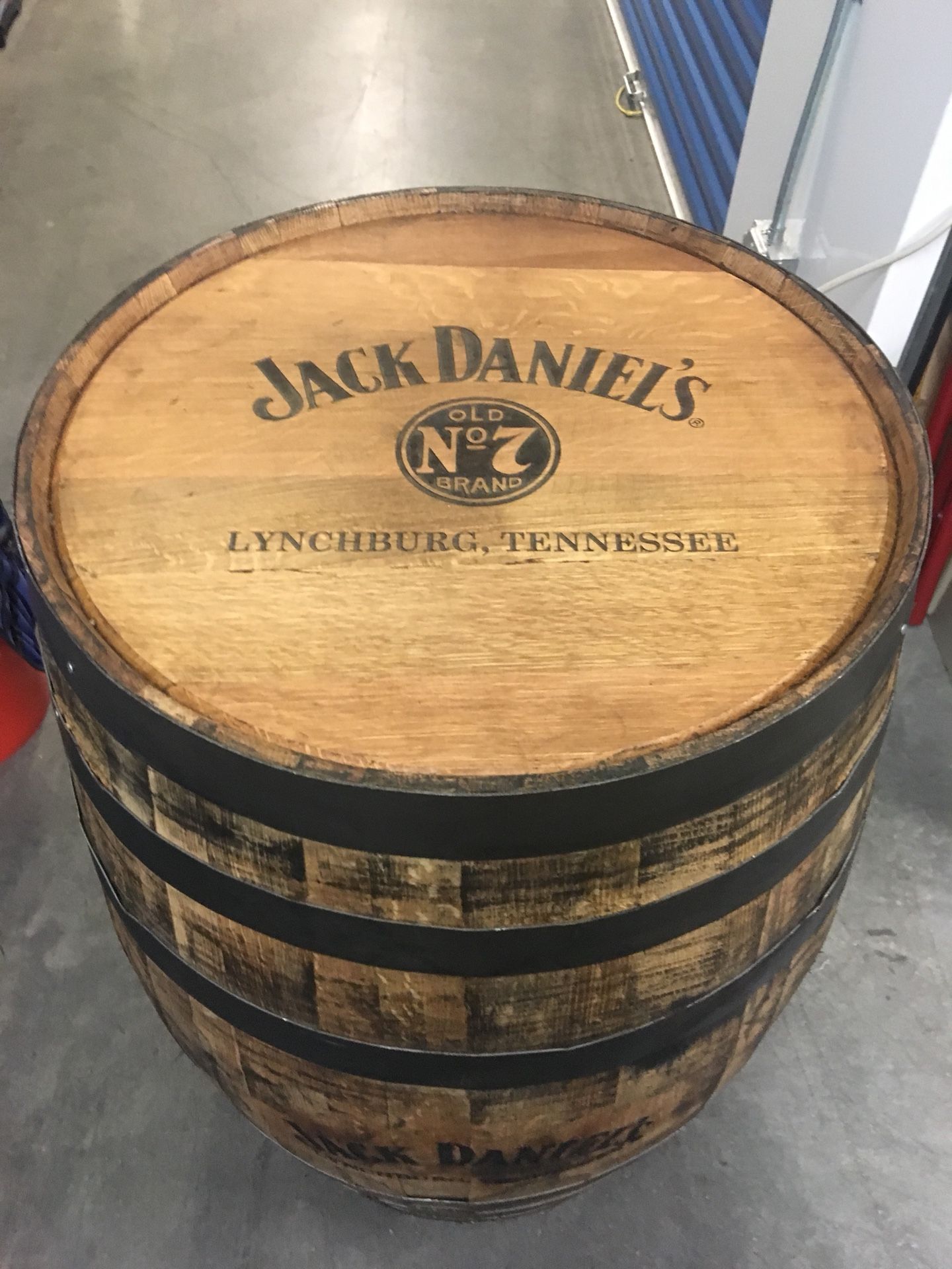 Authentic Jack Daniel’s “Empty” Whiskey Barrel