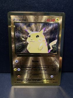 Pikachu - 58/102 (Celebrations Metal Card) - Miscellaneous Cards & Products  - Pokemon