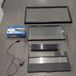 10 Gallon Fish Tank + Filter