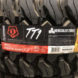 Brand New Tires (1) Hercules TIS Offroad TT1 (33X12.50R17) (Single) ($219)