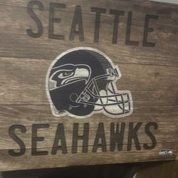 Arauco seattle seahawks wall portrait